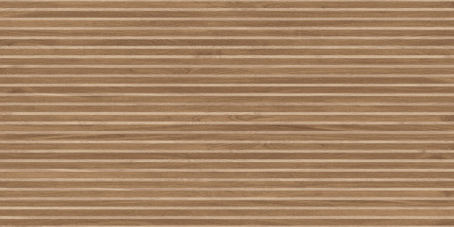 Керамогранит Laparet Wood Canarium Almond Stripes Тёмно-Бежевый Матовый Карвинг 60x120