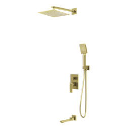 Душевой набор Grossman Style 501.K35.05.320 золото брашированная