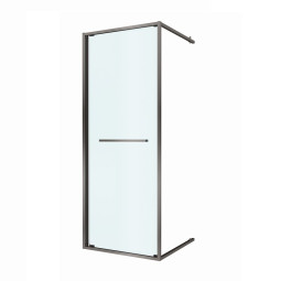 Душевая дверь Cezares Lux 195х80 LUX-B-FS-1-80-C-GM оружейная сталь