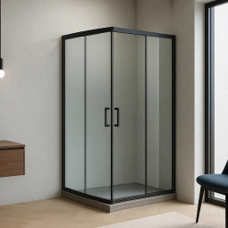 Душевой уголок Royal Bath HPD-T-BL 90х80 прозрачное без поддона