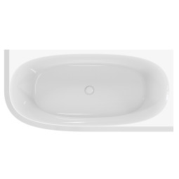 Акриловая ванна Cezares Lux 165x80 CZR-LUX-CORNER-165-80-58-R