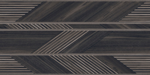 Керамогранит Infinity Ceramica Hazzel Wood Black Matt 60x120