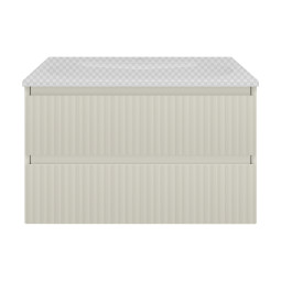 Тумба под раковину Vincea Welle 80 VMC-2WL800MBG M.Beige Soft-touch