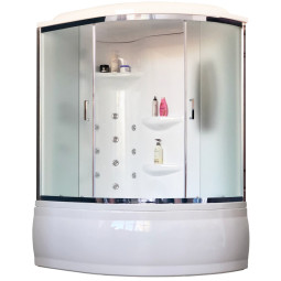 Душевой бокс Royal Bath 150ALP-C-CH L матовое