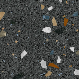 Керамогранит Arcana Stracciatella-R Grafito 80х80