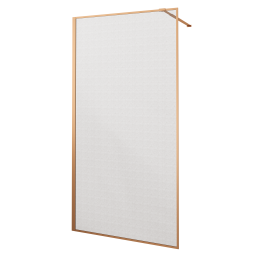 Душевая перегородка Stworki Studio 195х100 S51-1001CB медь