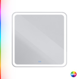 Зеркало для ванной Cezares Multicolore CZR-SPC-MC-800-800-RGB-TCH
