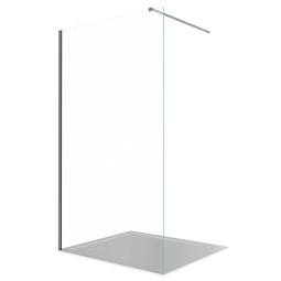 Душевая перегородка Акватек Walk In 140x200 AQ.WI.140.3GM оружейная сталь