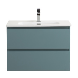 Тумба с раковиной BelBagno Kraft 39 70 KRAFT 39-700/390-2C-SO-AO голубой матовый