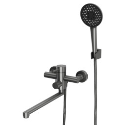 Смеситель для ванны Rush Melos SUS1101-51Grey графит