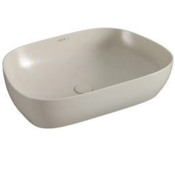 Раковина Vitra Outline Recycled 63х42 7993B066-0016 матовый тауп