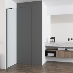 Душевая перегородка Vincea Walk-In 200х80 VSW-7HA800CLB черный