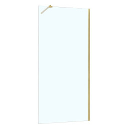Душевая перегородка Azario Walk-in 90х195 AZ-251-90-BGL-CL брашированное золото