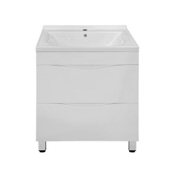 Тумба с раковиной Loranto Санторини 70 CS00105572 белый глянец