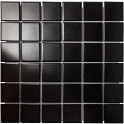 Мозаика Staro Black Matt 4,8х4,8 WB73000 30,6х30,6