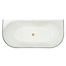 Акриловая ванна Royal Bath Nero 150х75 RB611902BL-GD