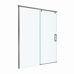 Душевая дверь BelBagno Soft Close-1 200х150 SOFT_CLOSE-1-BF-1-150-C-GM оружейная сталь