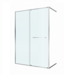 Душевая дверь Cezares Lux 195х140 LUX-B-FS-11-140-C-CR