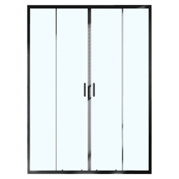 Душевая дверь Azario Токио 170х195 AZ-362K2-170-MB-CL черный матовый