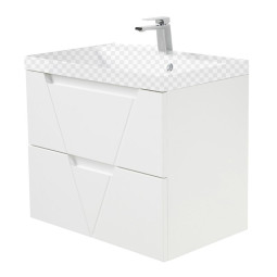 Тумба под раковину BelBagno Vittoria 700-2C-SO-BO-P Bianco Opaco